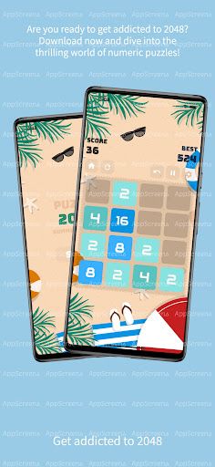 2048 Puzzle Simple - Screenshot 1