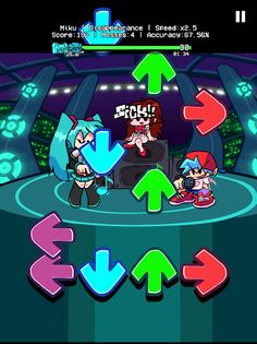 FNF Mod Miku Music Show - Screenshot 4