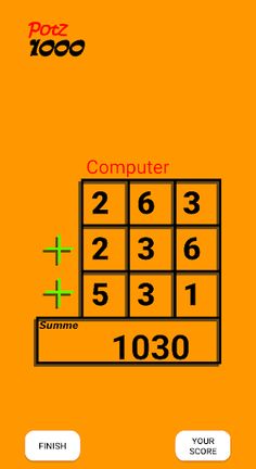 Potz1000, Potz-Thousand - Screenshot 3