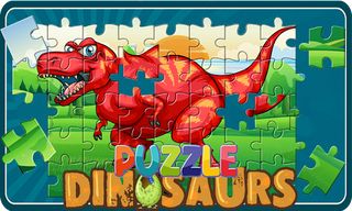 Dinosaur jigsaw Puzz dino game - Screenshot 1