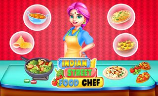 Indian Street Food Chef Games - Screenshot 1