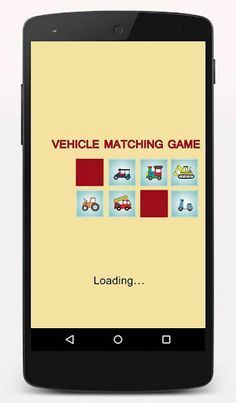 Vehicle Matching Game. - Screenshot 1