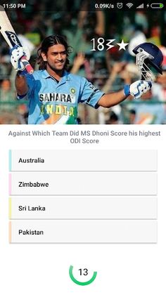 Hindi Movies, Cricket and GK Q - Screenshot 2