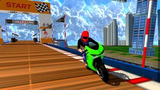 Street Bike Mega Ramp Jump - Screenshot 1