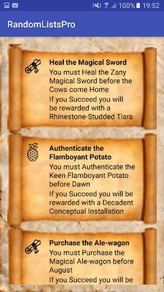 Random Lists Pro - Screenshot 3