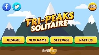 TriPeaks Solitaire - Screenshot 1