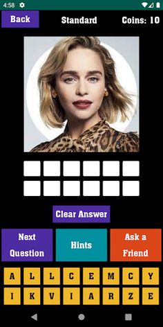Celebrity Quiz - Screenshot 2