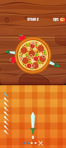 Pizza Knife Master - Screenshot 2