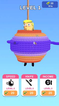 Idle Cut Rope - Screenshot 1