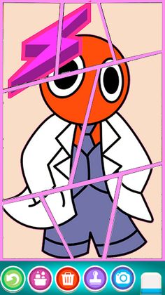 Rainbow Friends 4 Colouring - Screenshot 2