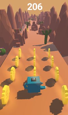 Infinity Runner Desert - Screenshot 2