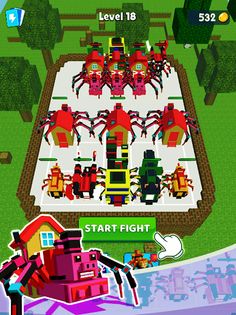 Craft Merge Choo Spider Train - Screenshot 4