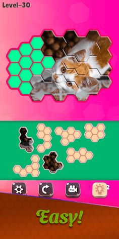 Cats Jigsaw! - Hexa Puzzle - Screenshot 1