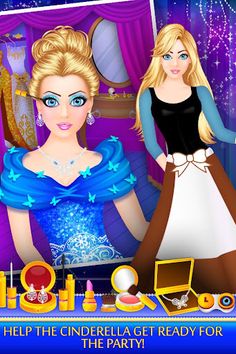 Cinderella Beauty Makeover : P - Screenshot 1
