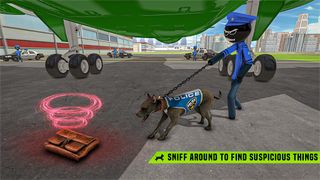 Stickman Police Dog Chase - Screenshot 2
