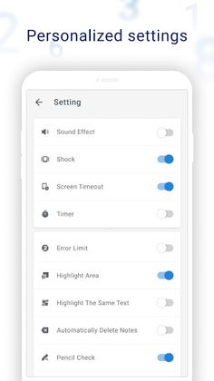 Sudoku-Classic Number puzzle - Screenshot 4