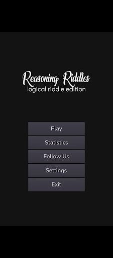 Reasoning Riddles - Screenshot 1