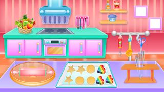 Colorful Cookies Cooking - Screenshot 1