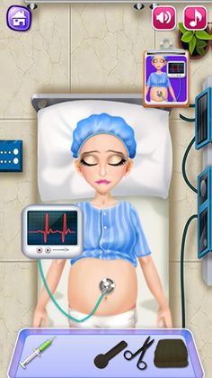 العاب توليد الام و رعاية اطفال - Screenshot 2