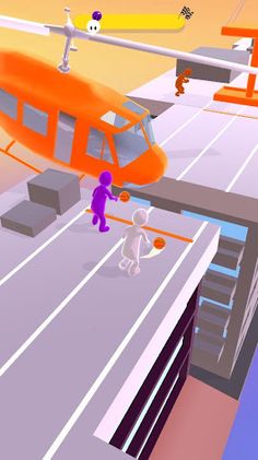Basketball Race 3D - Screenshot 4