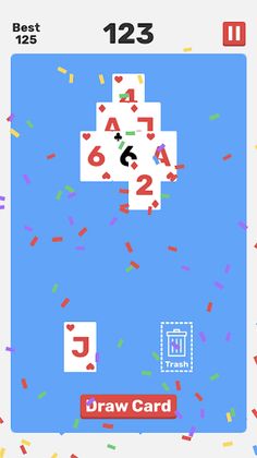 Endless Pyramid Solitaire Card - Screenshot 3