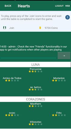 Hearts Online - Screenshot 2