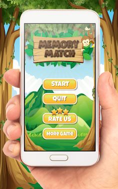 Memory Matching Brain Games Fo - Screenshot 1