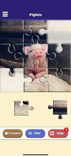 Piglets Jigsaw Puzzle - Screenshot 1