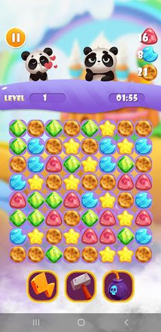 Panda Candy: Match 3 - Screenshot 3