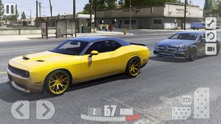 Simulator Dodge Demon Parking - Screenshot 2