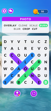 Word Search Scenery:Word Game - Screenshot 1