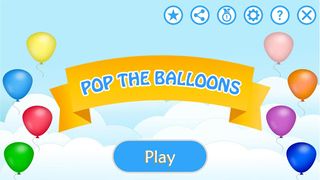 Pop the balloons - Screenshot 1