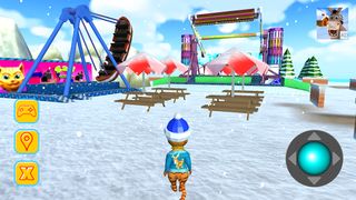 Cat Theme & Fun Ice Park Gold - Screenshot 2