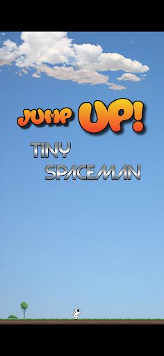 Jump Up! Tiny Spaceman - Screenshot 1