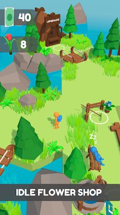 Idle Flower Shop - Screenshot 1