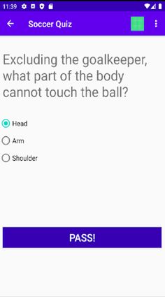 MyFootballQuiz - Screenshot 2