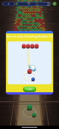 Bubble Shooter 3D - Screenshot 1