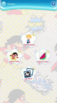 little superhero coloring - Screenshot 3