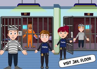 My Home City Town: Police Game - Screenshot 3