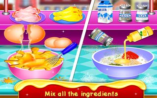 Crispy Deep Fry Maker Cooking - Screenshot 2