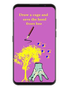 Save Wednesday Hand from bees - Screenshot 3