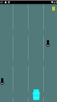 simple car game - Screenshot 1