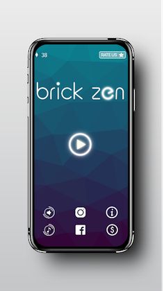 Brick Zen - endless brick brea - Screenshot 1