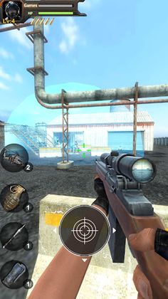 Sniper Erin :Gun Shooter Games - Screenshot 1
