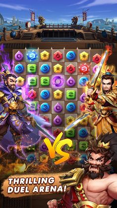 Three Kingdoms & Puzzles: Matc - Screenshot 3