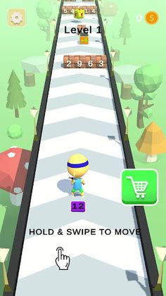 Cube Shooter Run 3D - Screenshot 1