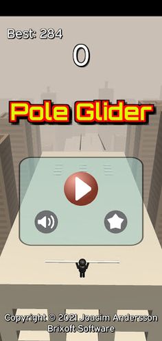 Pole Glider - Screenshot 1