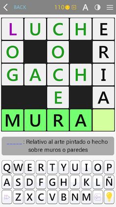 Crosswords Spanish crucigramas - Screenshot 3