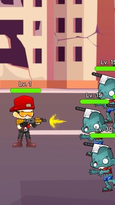 Idle Zombie Survival: RPG War - Screenshot 1