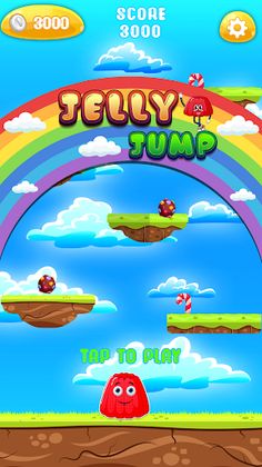 Happy Jelly Jump 3D Game - Screenshot 1